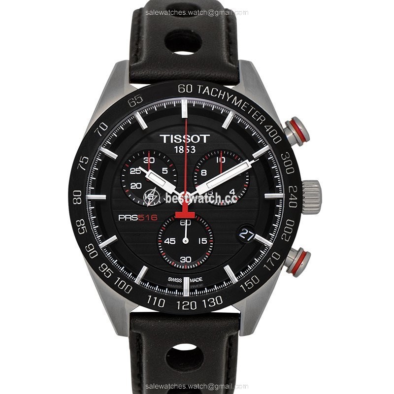 Tissot PRS 516 Mens watch Unisex Quartz Steel T100.417.16.051.00 Replica 2