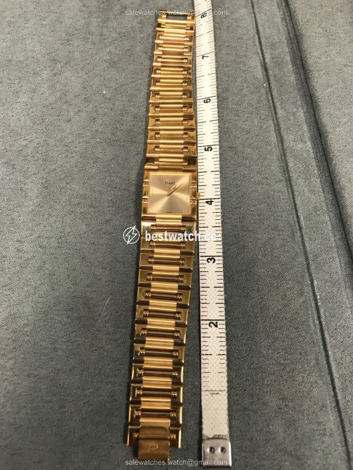 IMG_9085 Piaget Dancer Mens watch Unisex Quartz Yellow gold 1GOA01817 Replica 2