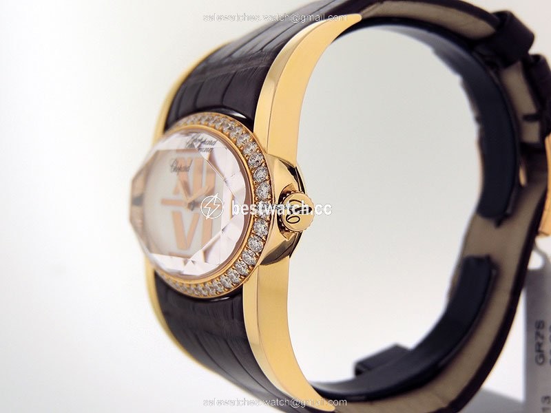 IMG_9085 Chopard Happy Diamonds Womens watch Quartz Rose gold 139018 Replica 2