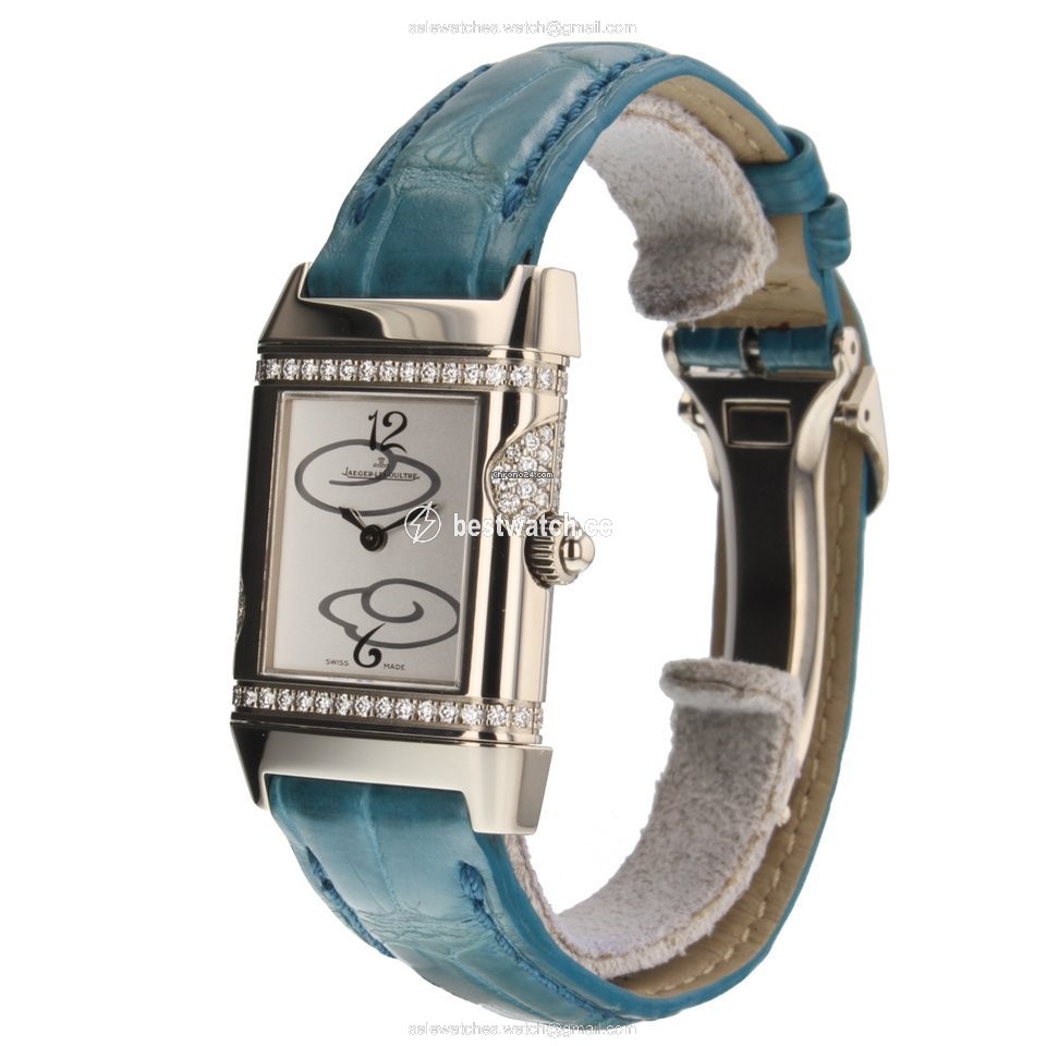 IMG_9085 Jaeger-LeCoultre Reverso Womens watch Quartz White gold Q2653409 Replica 2