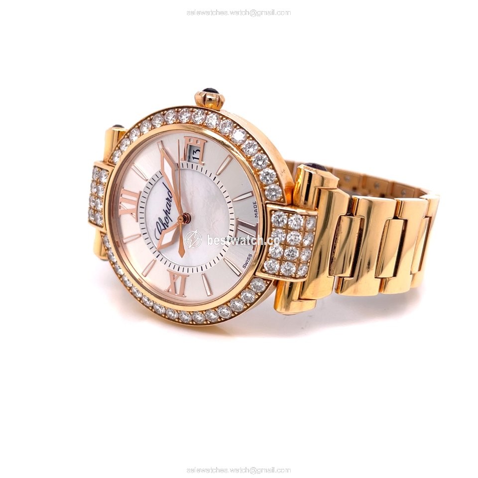 IMG_9085 Chopard Imperiale Womens watch Automatic Rose gold 38 4241-5004 Replica 2