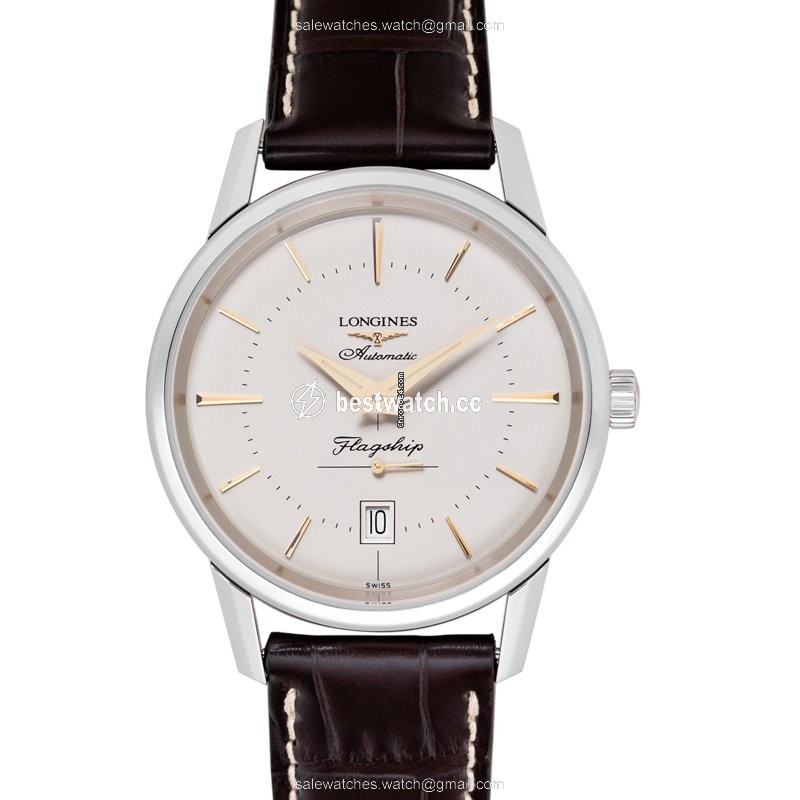 Longines Flagship Heritage Mens watch Unisex Automatic Steel L47954782 Replica 2