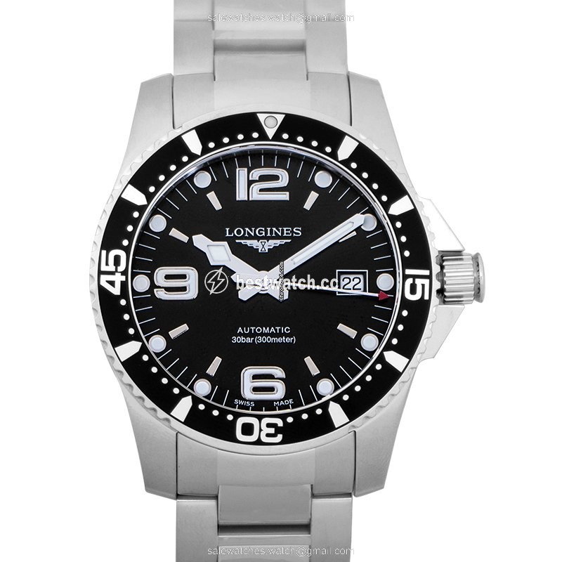 Longines HydroConquest Mens watch Unisex Automatic Steel L37424566 Replica 2
