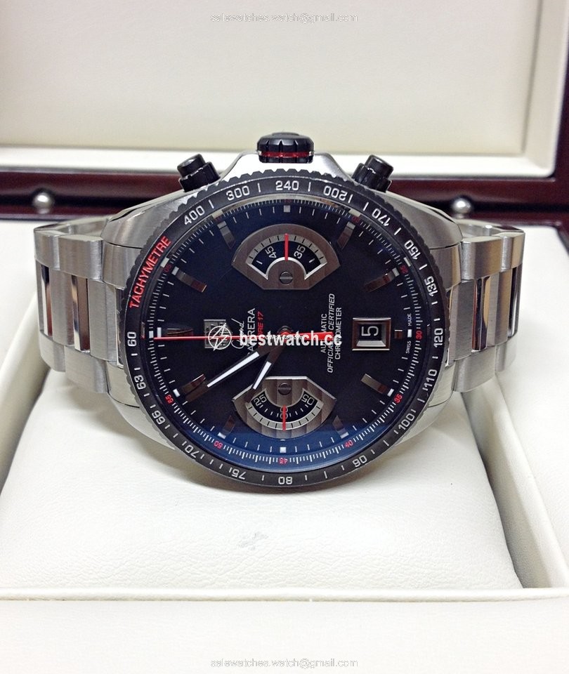 IMG_9085 TAG Heuer Grand Carrera Mens watch Unisex Automatic Steel CAV511C Replica 2