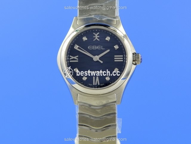 Ebel Wave Womens watch Quartz Steel 1216414 Replica 2