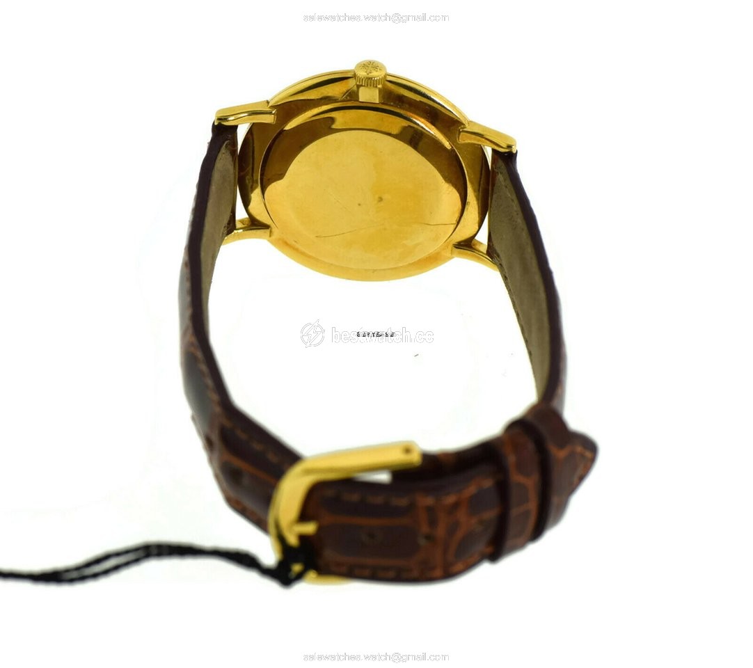 IMG_9085 Patek Philippe Calatrava Mens watch Unisex Manual winding Yellow gold 3426 Replica 2