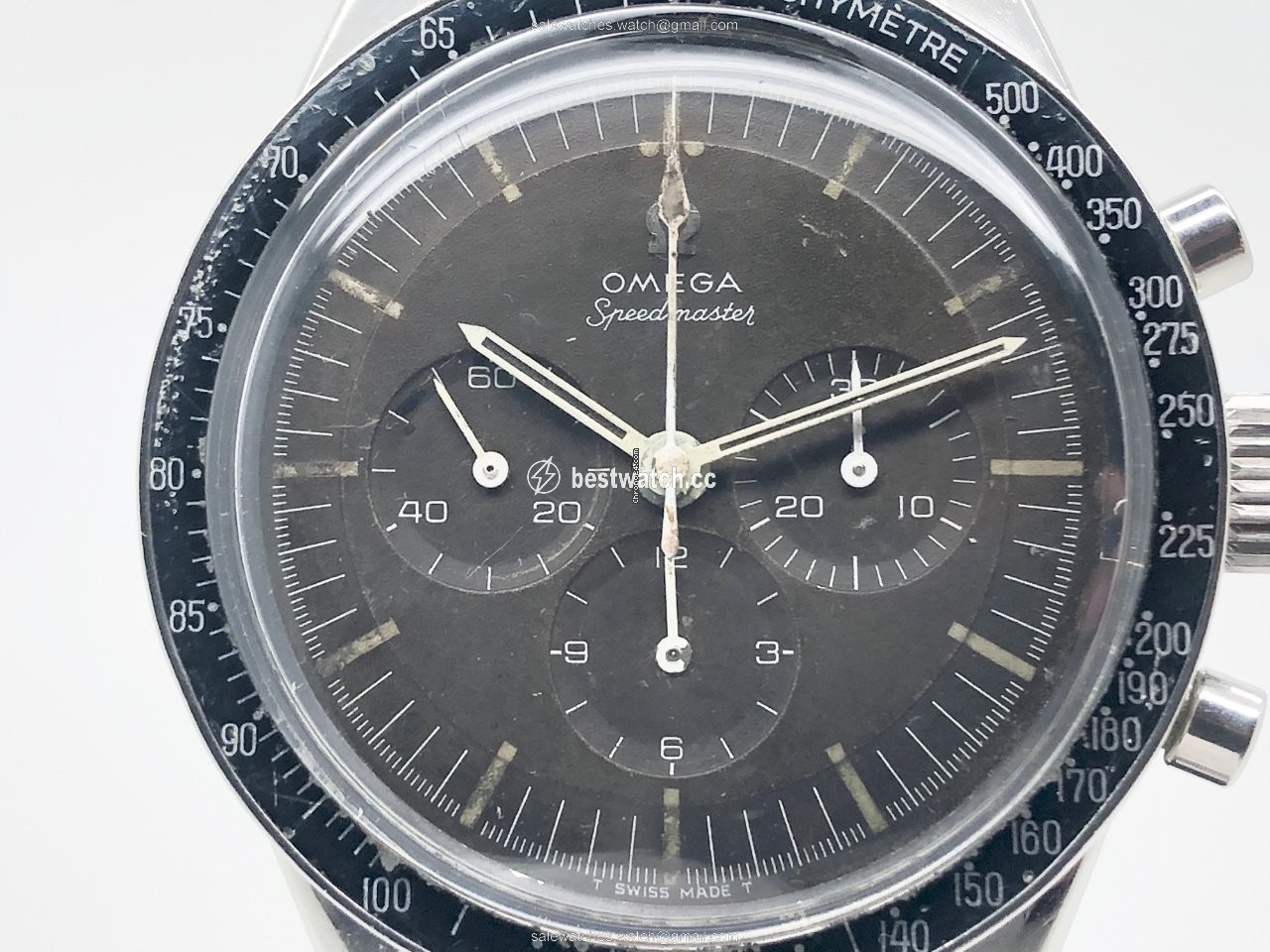 Omega Speedmaster Professional Moonwatch Mens watch Unisex Manual winding Steel 105.002-62 Replica 2