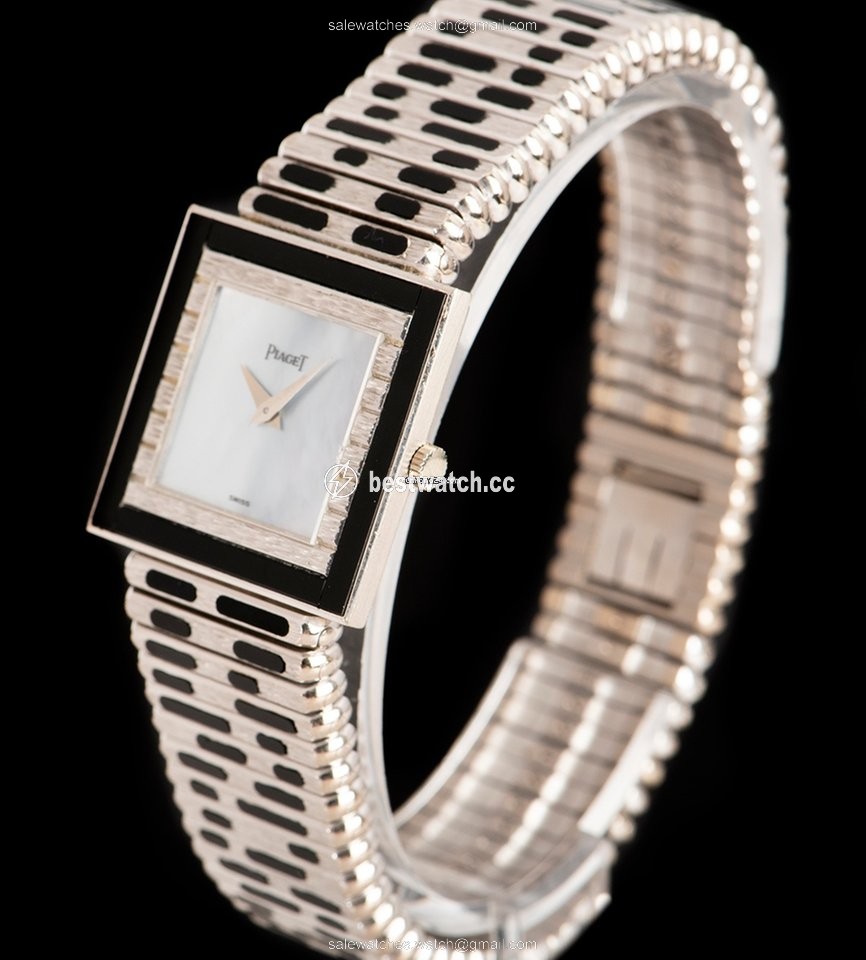 Piaget Mens watch Unisex Manual winding White gold Piaget 9200 C 426 Replica 2