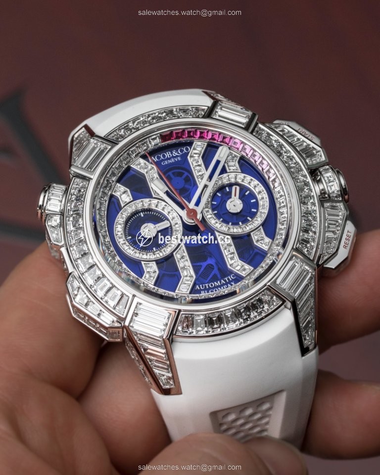 IMG_9085 Jacob & Co. Mens watch Unisex Manual winding White gold EC422.30.BW.LW.A Replica 2