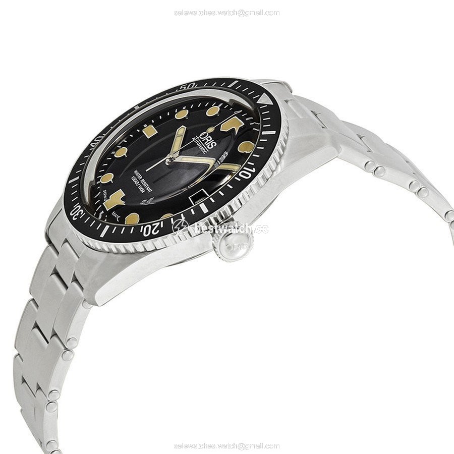 IMG_9085 Oris Divers Sixty Five Mens watch Unisex Automatic Steel 01 733 7720 4054-07 8 21 18 Replica 2