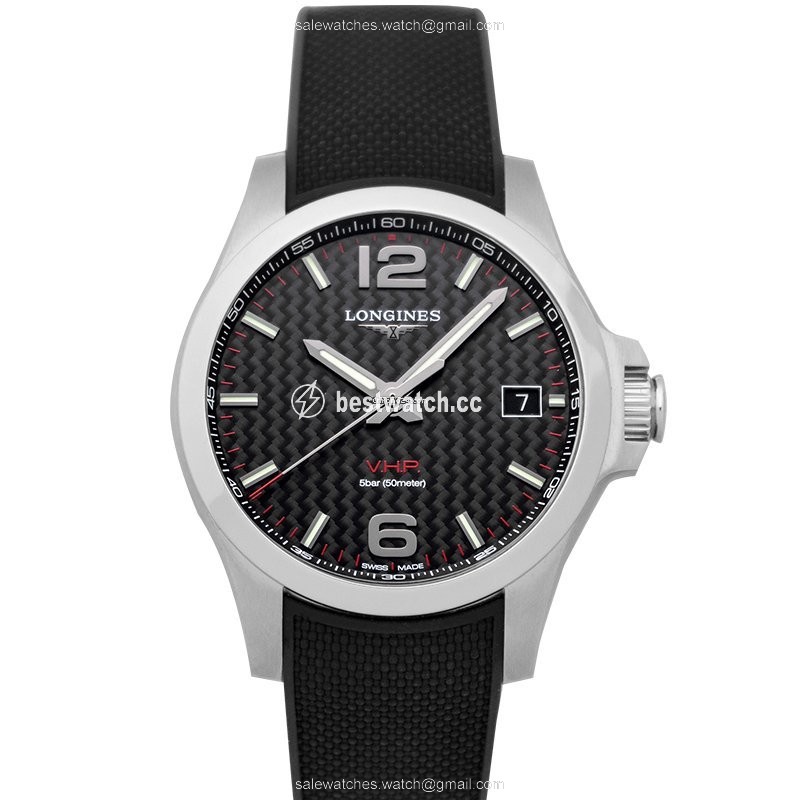 IMG_9085 Longines Conquest Mens watch Unisex Quartz Steel L37164669 Replica 2