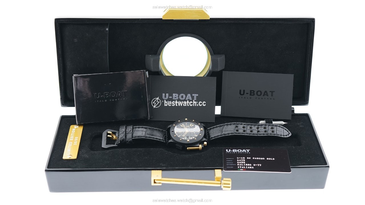 IMG_9085 U-Boat U-42 Mens watch Unisex Automatic Titanium 6473 Replica 2