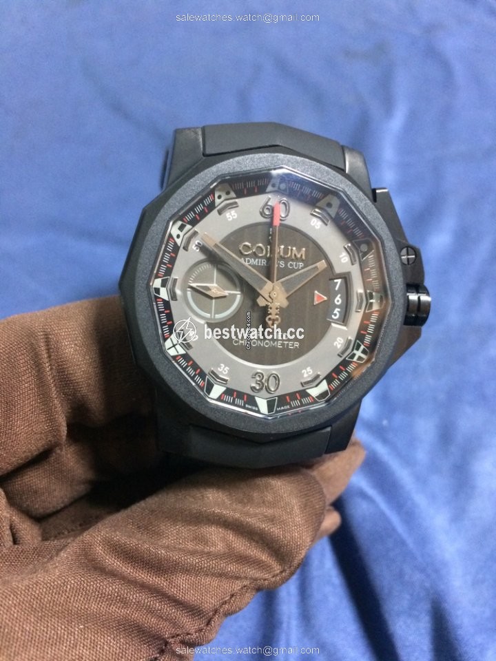 IMG_9085 Corum Admirals Cup Seafender Centro Mens watch Unisex Automatic Titanium 961.101.94 F371 AN12 Replica 2
