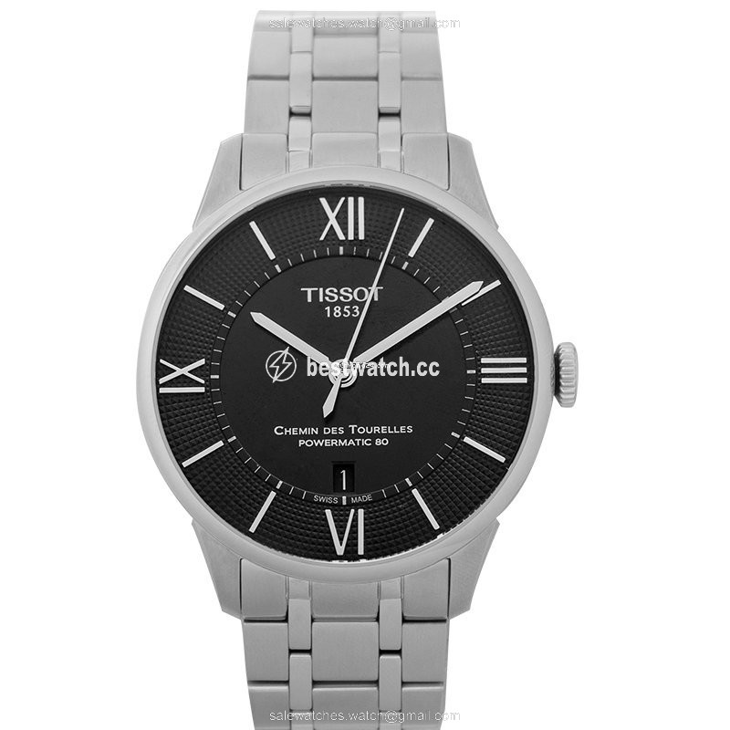 Tissot Chemin de Tourelles Mens watch Unisex Automatic Steel T099.407.11.058.00 Replica 2