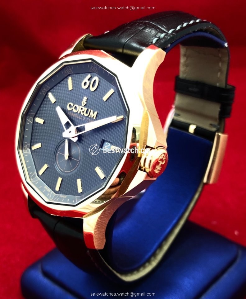 Corum Admirals Cup Legend 42 Mens watch Unisex Automatic Rose gold 395.101.55 0001 AK12 Replica 2