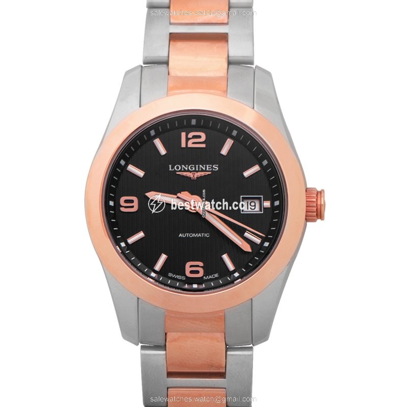 IMG_9085 Longines Conquest Classic Womens watch Automatic Steel L22855567 Replica 2