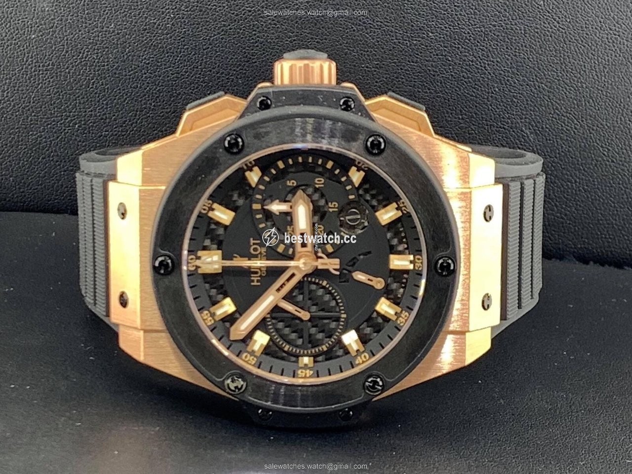 Hublot King Power Mens watch Unisex Automatic Carbon 701.QX.0140.RX Replica 2
