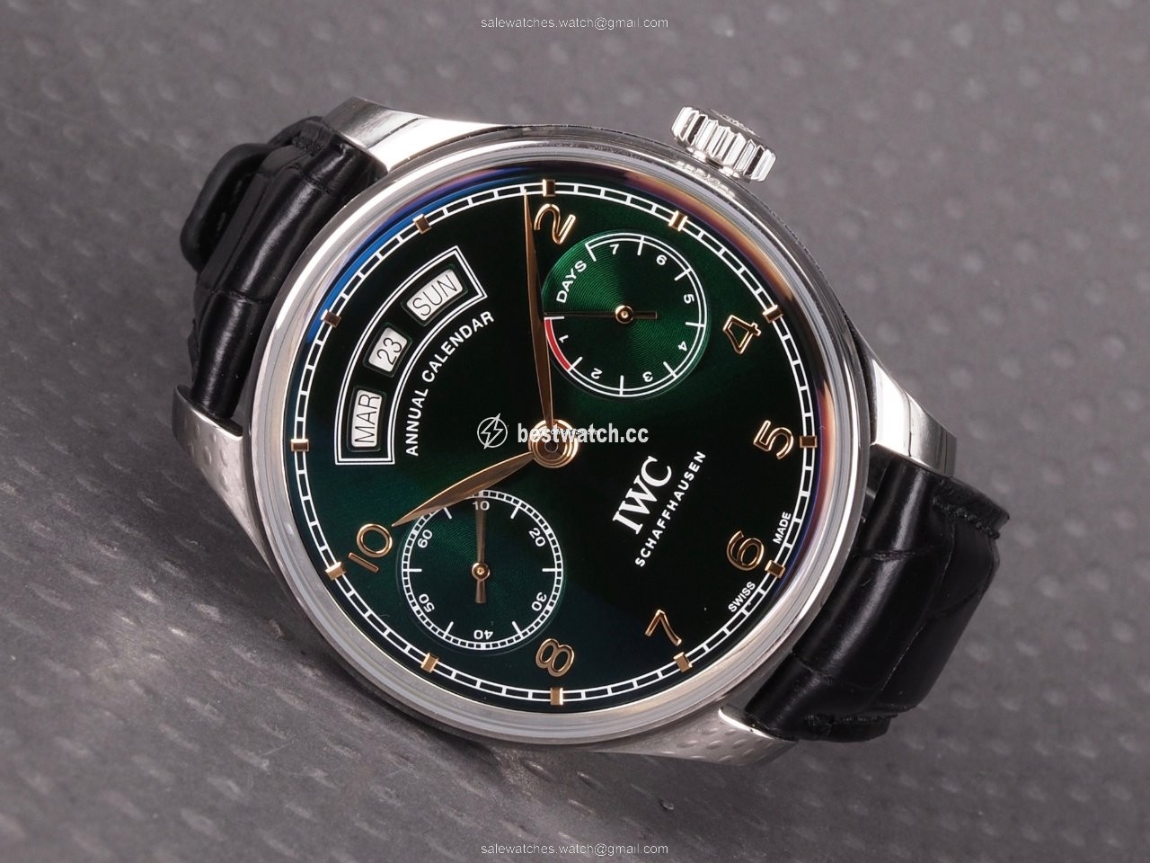 IMG_9085 IWC Portuguese Annual Calendar Automatic Steel 503510 Replica 2