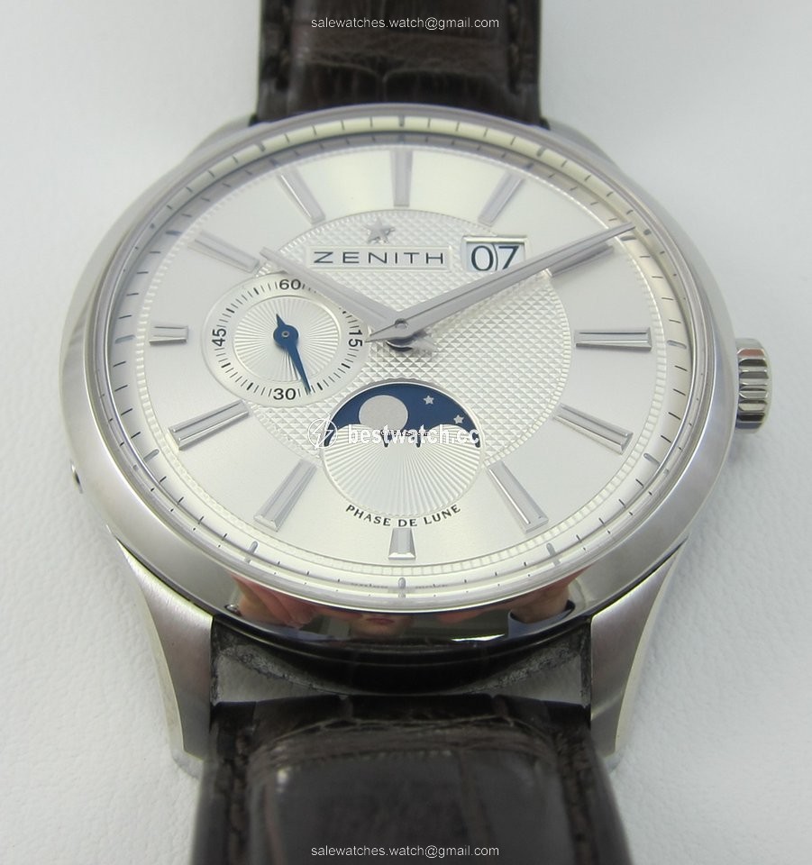 IMG_9085 Zenith Captain Moonphase Mens watch Unisex Automatic Steel 03.2140.691 02.C498 Replica 2