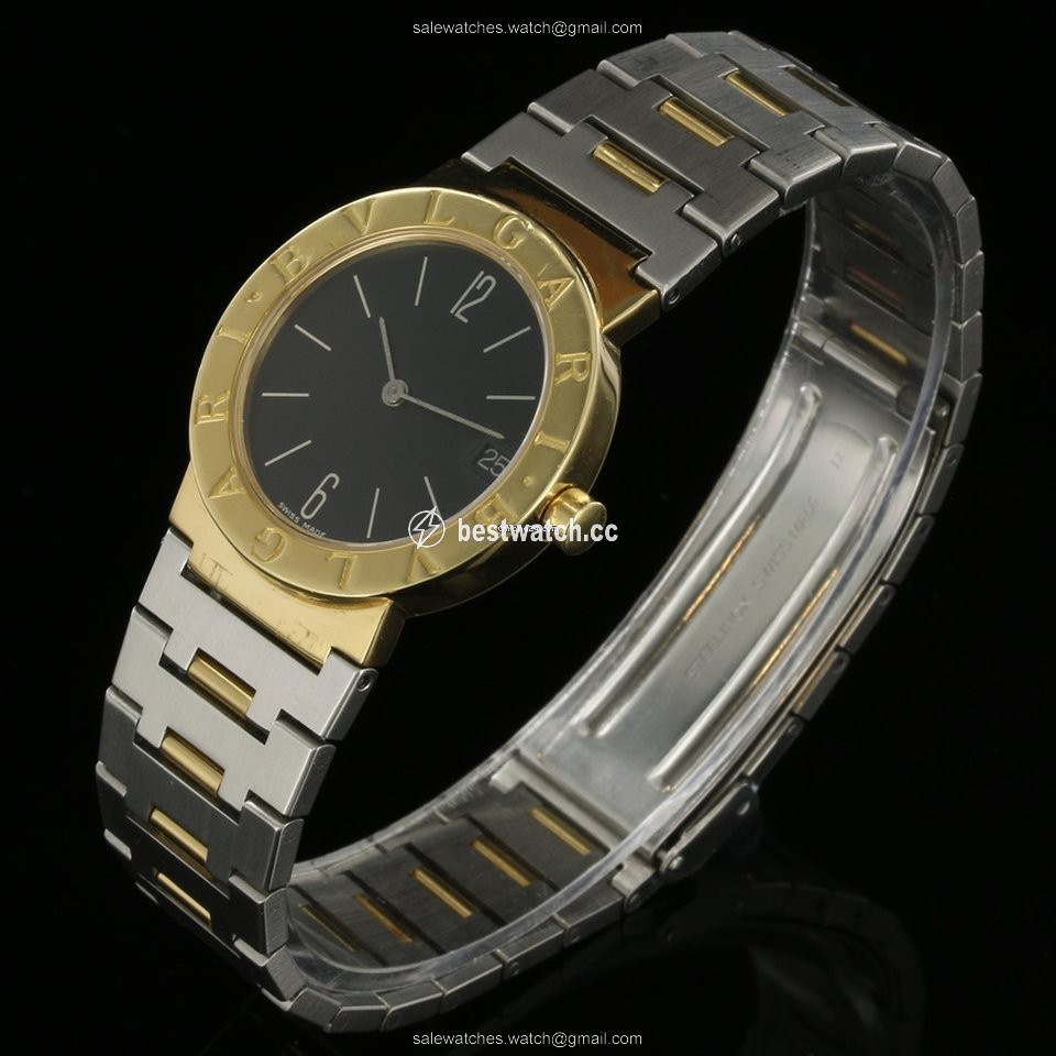 Bulgari Bulgari Womens watch Quartz Gold Steel BB 30 GSD Replica 2