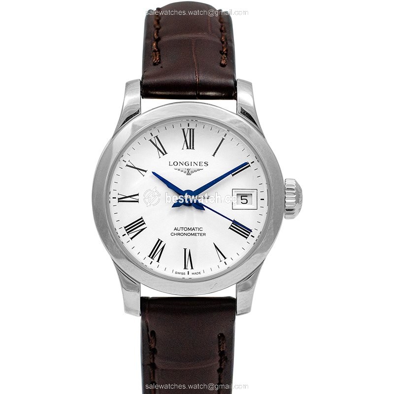 IMG_9085 Longines Record Womens watch Automatic Steel L23204112 Replica 2
