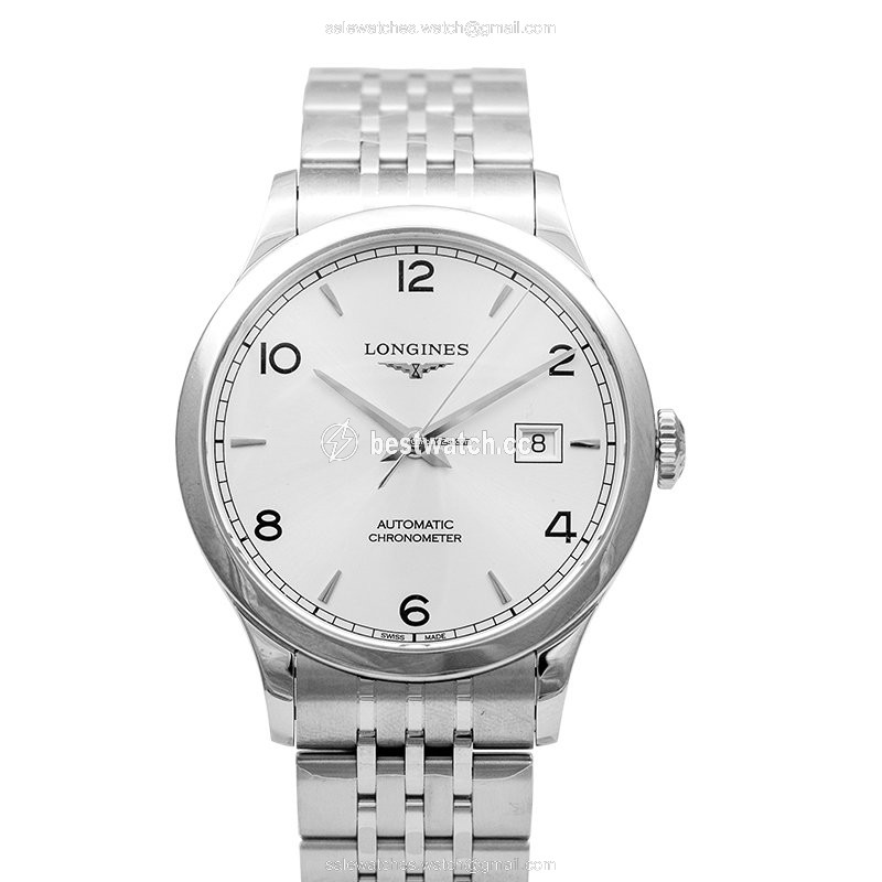 IMG_9085 Longines Record Mens watch Unisex Automatic Steel L28214766 Replica 2