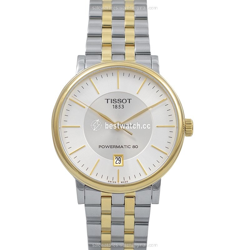 Tissot Carson Mens watch Unisex Automatic Steel T122.407.22.031.00 Replica 2
