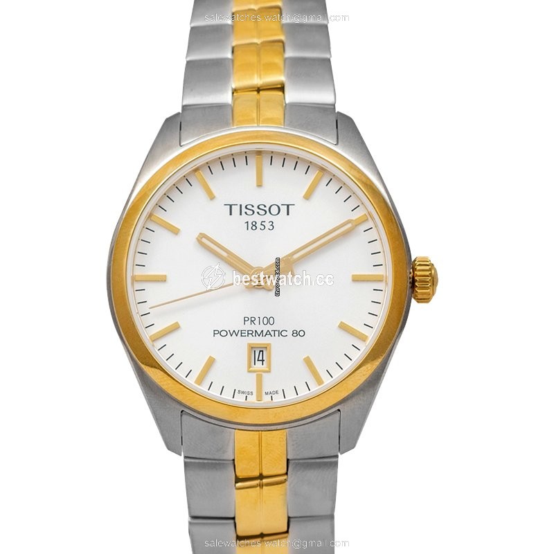 Tissot PR 100 Mens watch Unisex Automatic Steel T101.407.22.031.00 Replica 2