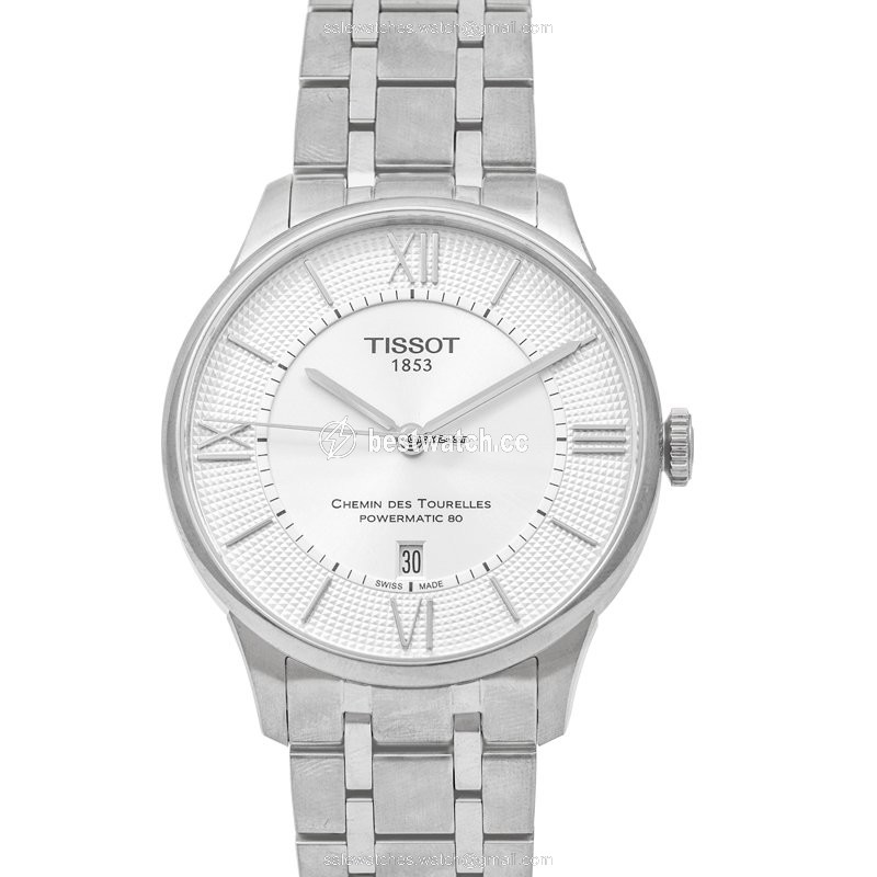 Tissot Chemin de Tourelles Mens watch Unisex Automatic Steel T099.407.11.038.00 Replica 2