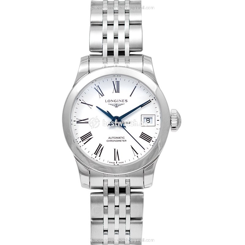 Longines Record Womens watch Automatic Steel L23204116 Replica 2