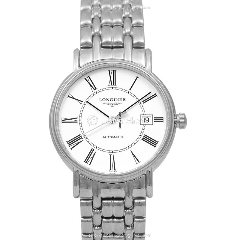 Longines Presence Mens watch Unisex Automatic Steel L49214116 Replica 2
