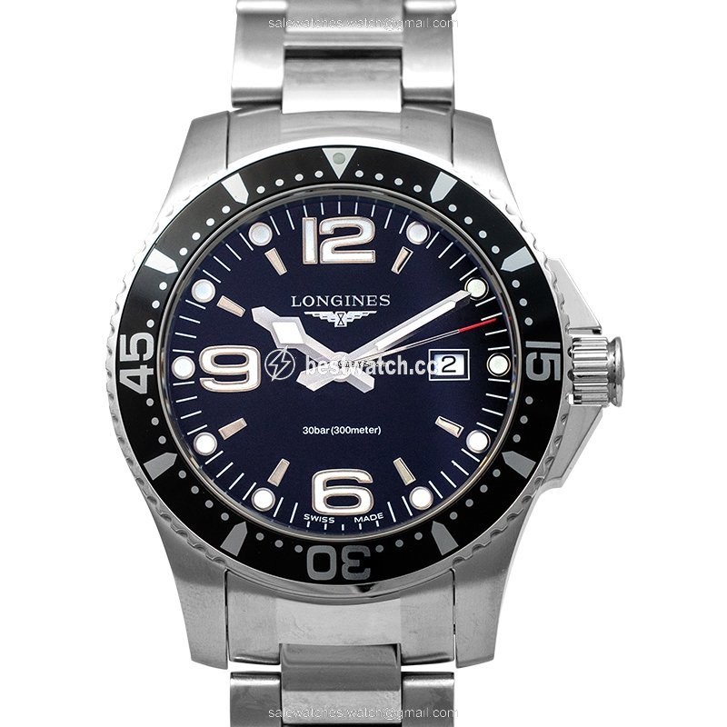 IMG_9085 Longines HydroConquest Mens watch Unisex Quartz Steel L37304566 Replica 2