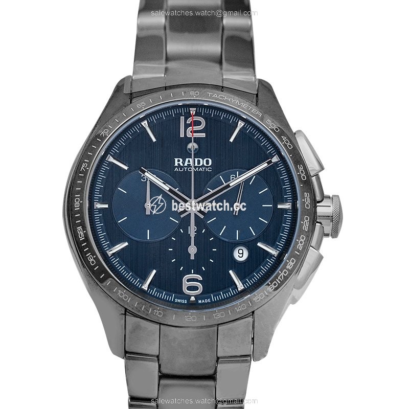 Rado HyperChrome Chronograph Mens watch Unisex Automatic Ceramic R32120202 Replica 2