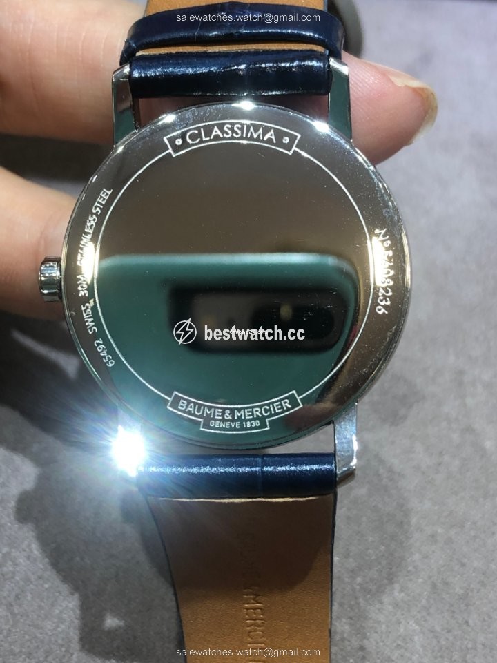 IMG_9085 Baume & Mercier Classima Mens watch Unisex Quartz Steel M0A10146 Replica 2