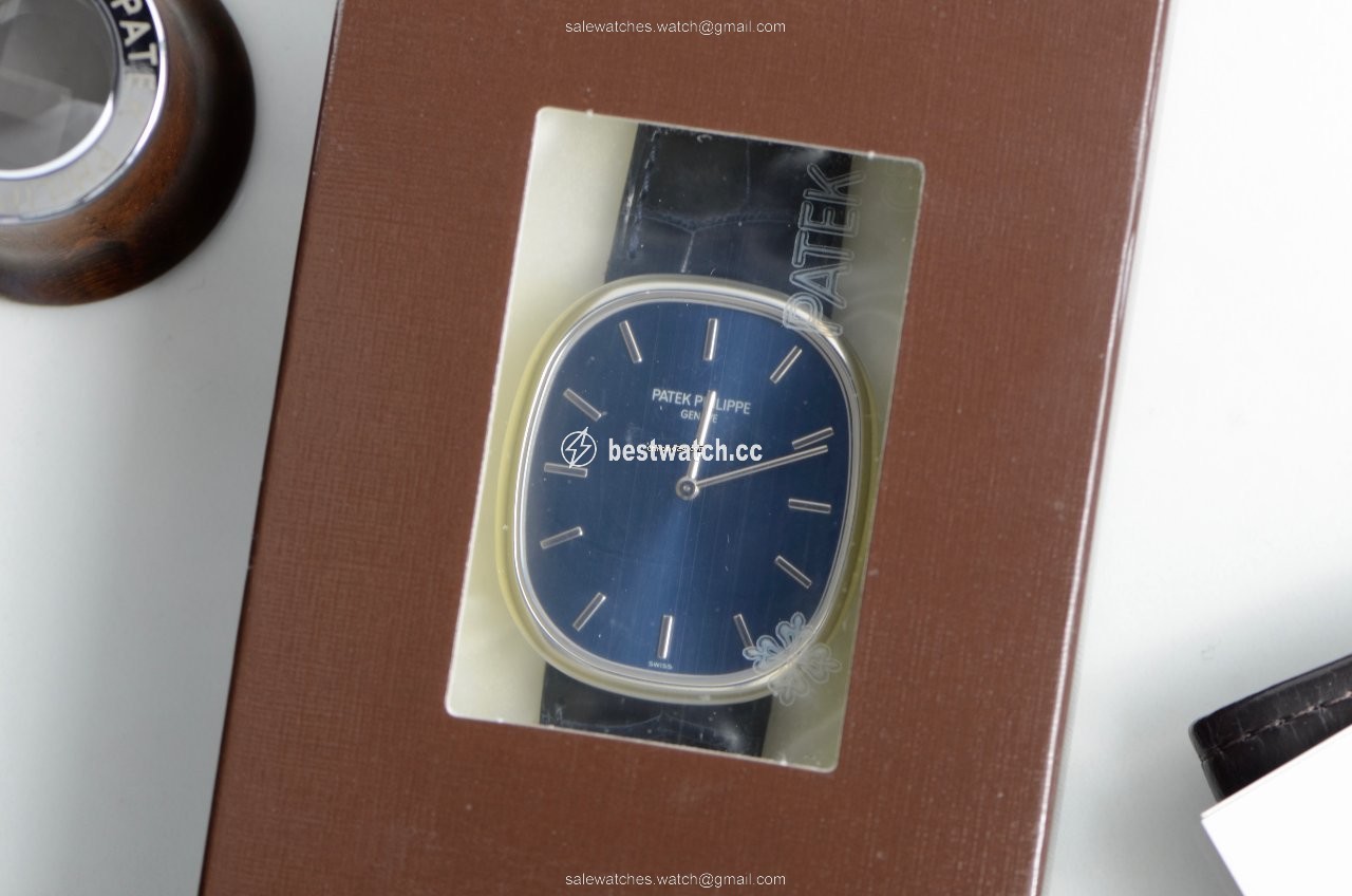 IMG_9085 Patek Philippe Golden Ellipse Mens watch Unisex Automatic Platinum 5738P-001 Replica 2