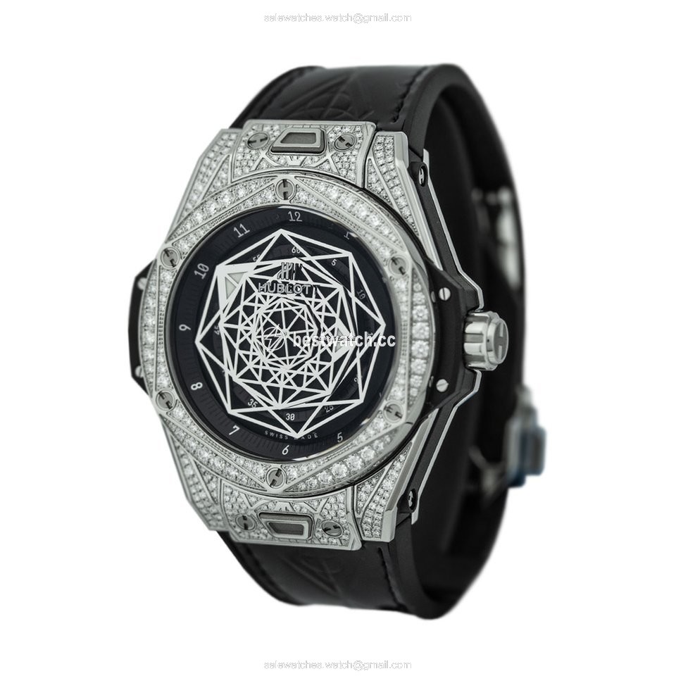 IMG_9085 Hublot Big Bang Sang Bleu Mens watch Unisex Automatic Steel 465.SS.1117.VR.1704.MXM18 Replica 2