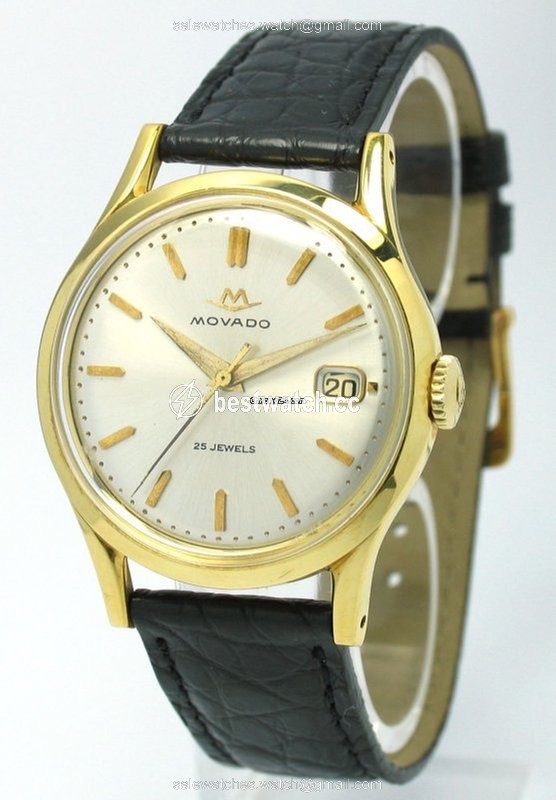 IMG_9085 Movado Mens watch Unisex Automatic Yellow gold 1279 Replica 2