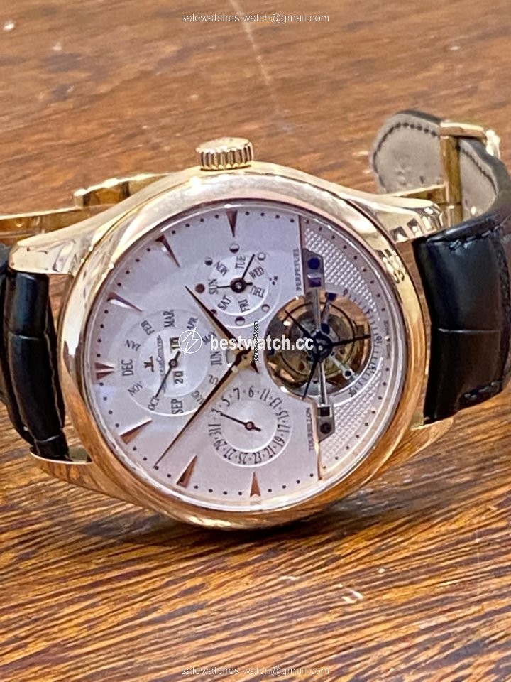 IMG_9085 Jaeger-LeCoultre Master Grande Tradition Mens watch Unisex Automatic Rose gold 185.2.35 S Replica 2