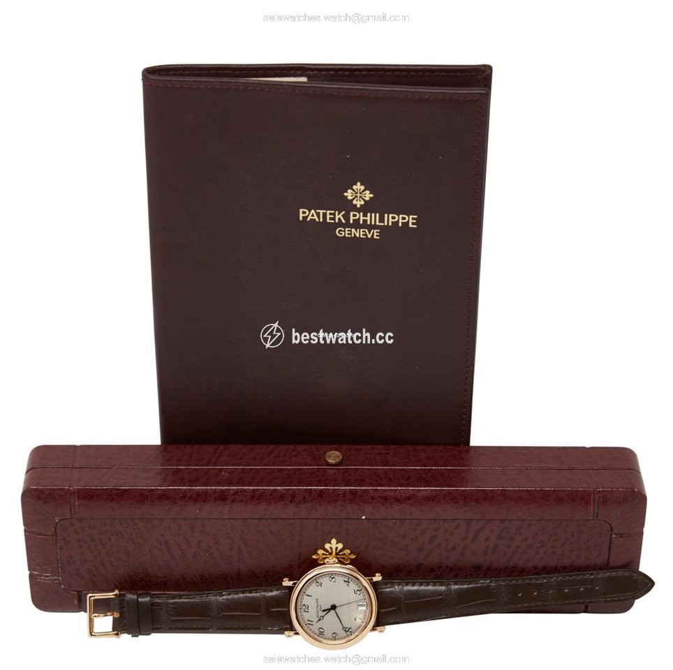IMG_9085 Patek Philippe Calatrava Mens watch Unisex Automatic Rose gold 5053R Replica 2