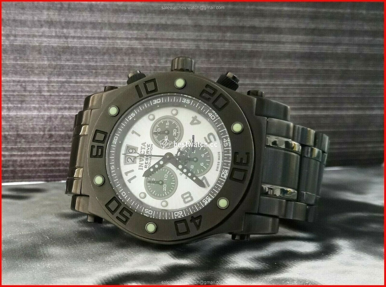 IMG_9085 Invicta Mens watch Unisex Quartz Steel 4368 Replica 2