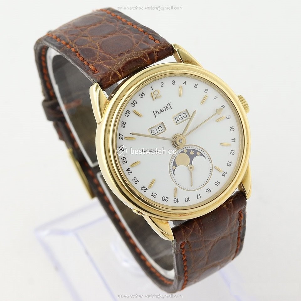 IMG_9085 Piaget Mens watch Unisex Automatic Yellow gold 15908 Replica 2