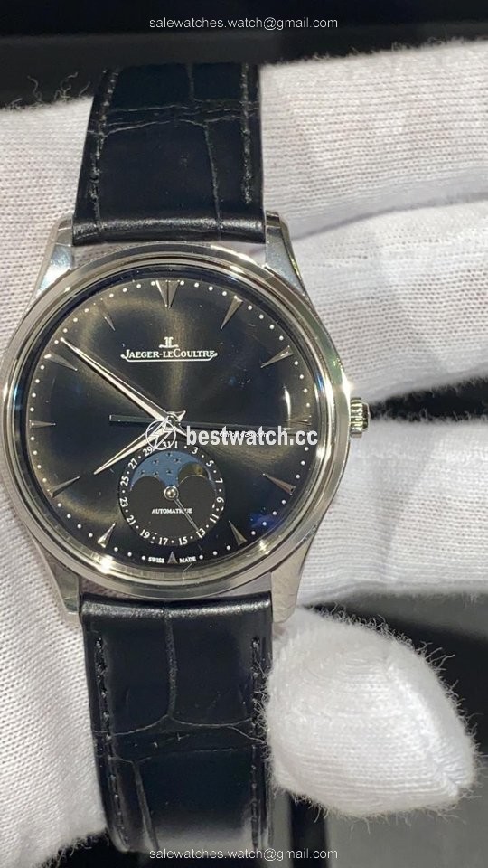IMG_9085 Jaeger-LeCoultre Master Ultra Thin Moon Mens watch Unisex Automatic Steel Q1368470 Replica 2