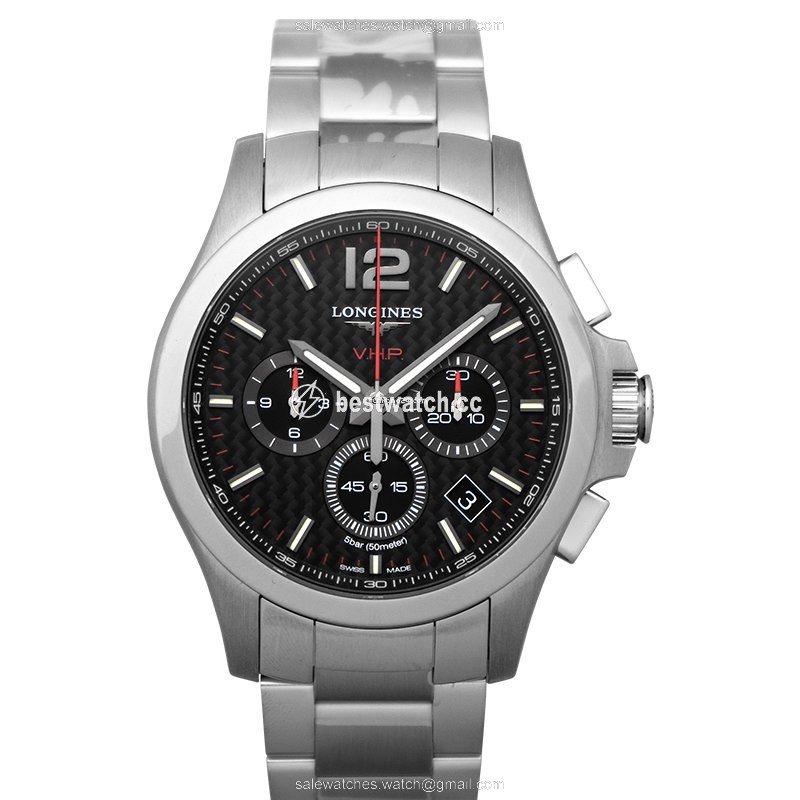 IMG_9085 Longines Conquest Mens watch Unisex Quartz Steel L37174666 Replica 2
