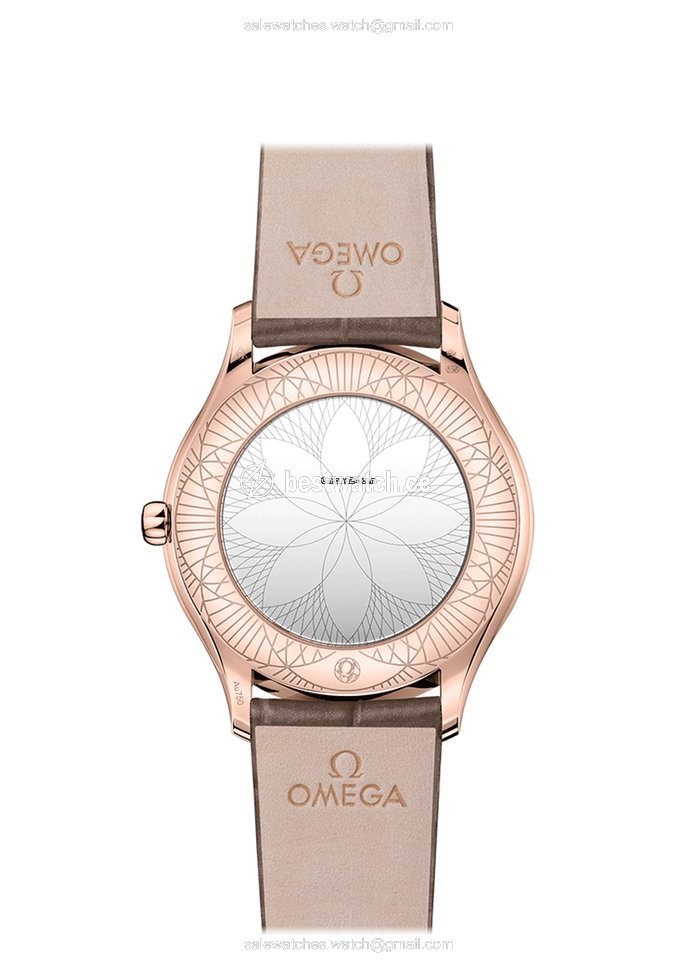 IMG_9085 Omega De Ville Tresor Womens watch Quartz Rose gold 428.58.36.60.13.001 Replica 2