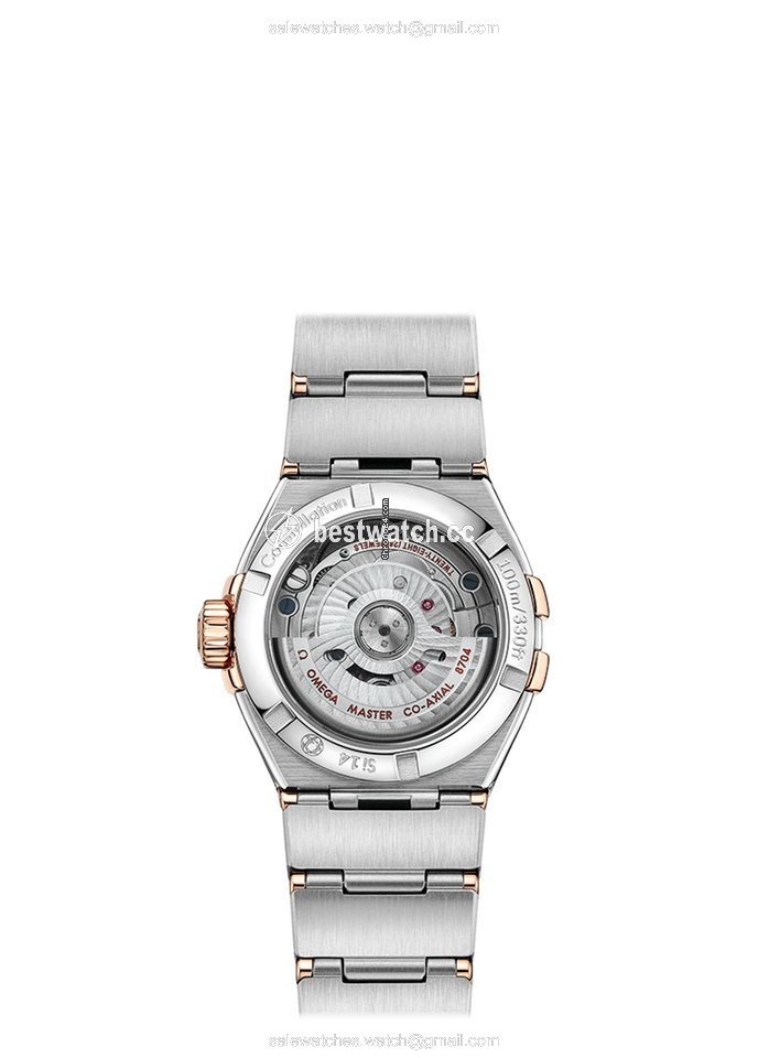 IMG_9085 Omega Constellation Petite Seconde Womens watch Automatic Gold Steel 127.25.27.20.55.001 Replica 2