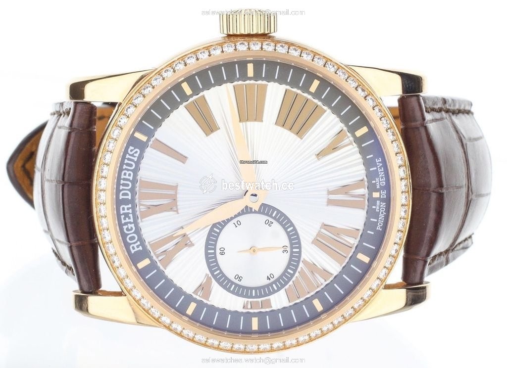 IMG_9085 Roger Dubuis Hommage Mens watch Unisex Automatic Rose gold RDDBHO0566 Replica 2