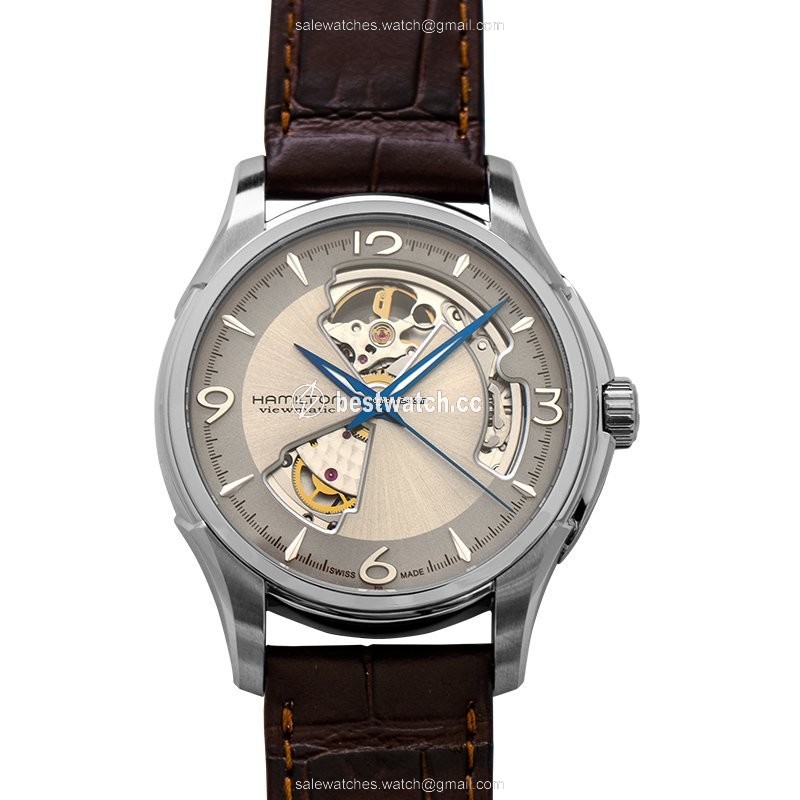 Hamilton Jazzmaster Open Heart Mens watch Unisex Automatic Steel H32565521 Replica 2