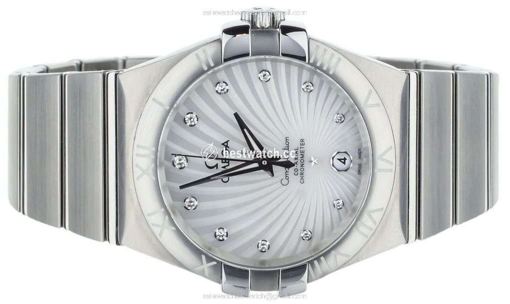 IMG_9085 Omega Constellation Ladies Mens watch Unisex Automatic Steel 12313352055001 Replica 2