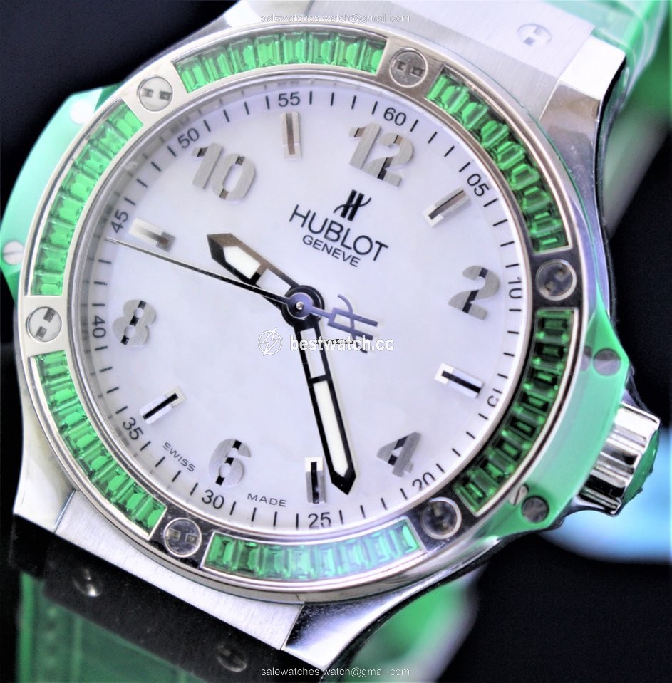 IMG_9085 Hublot Big Bang Tutti Frutti Womens watch Quartz Steel 361.SG.6010.LR.1922 Replica 2