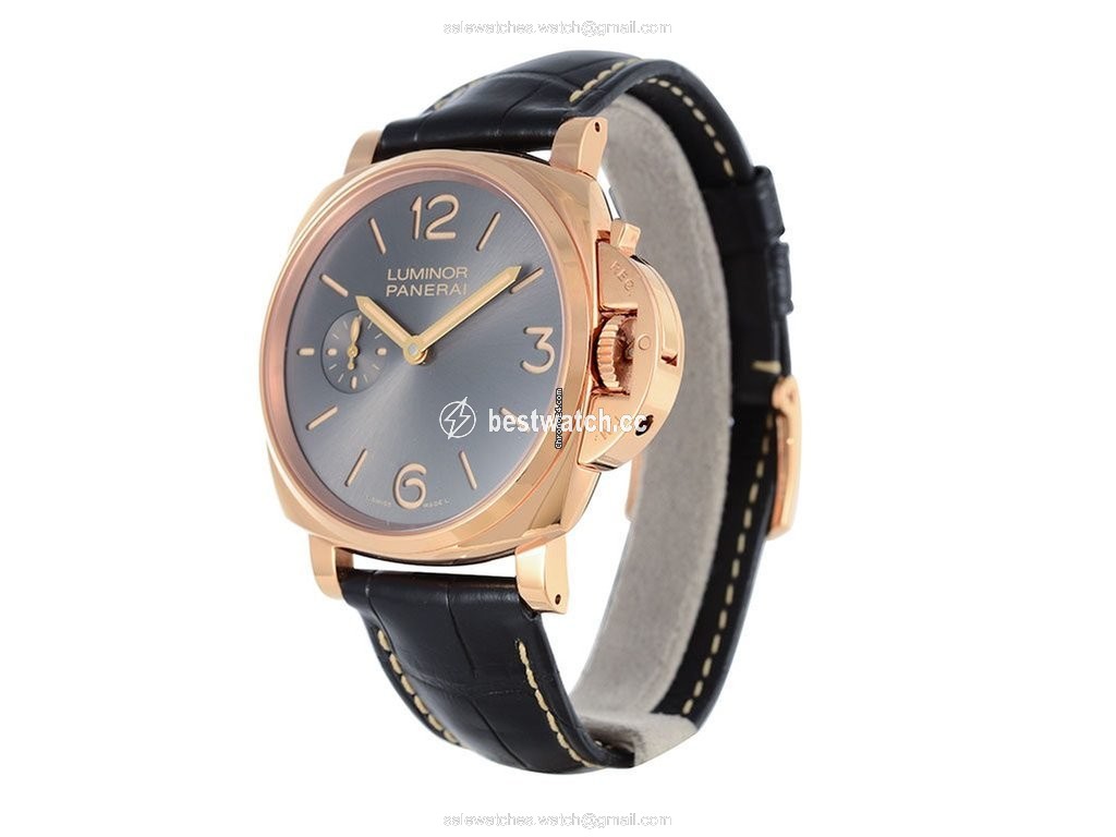 Panerai Luminor Due Manual winding Rose gold PAM00677 Replica 2